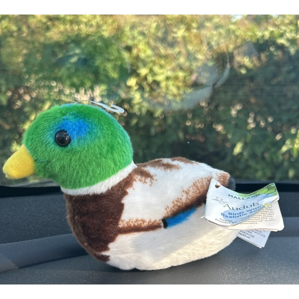 Audubon Ii Mallard Duck Stuffed Animal 5.5" Plush 18241 Wildlife Wild Republic